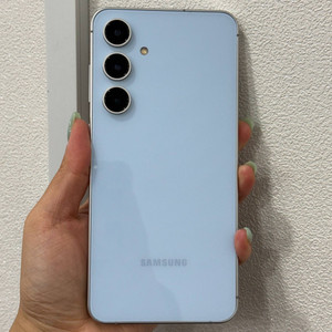 갤럭시 S24FE 블루 256GB Y1965 이미지