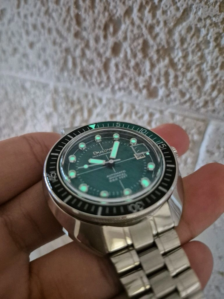 Bulova 부로바 오셔노그래퍼 데빌다이버 96B322 오토매틱 666ft 풀박 다이버워치 시계 이미지