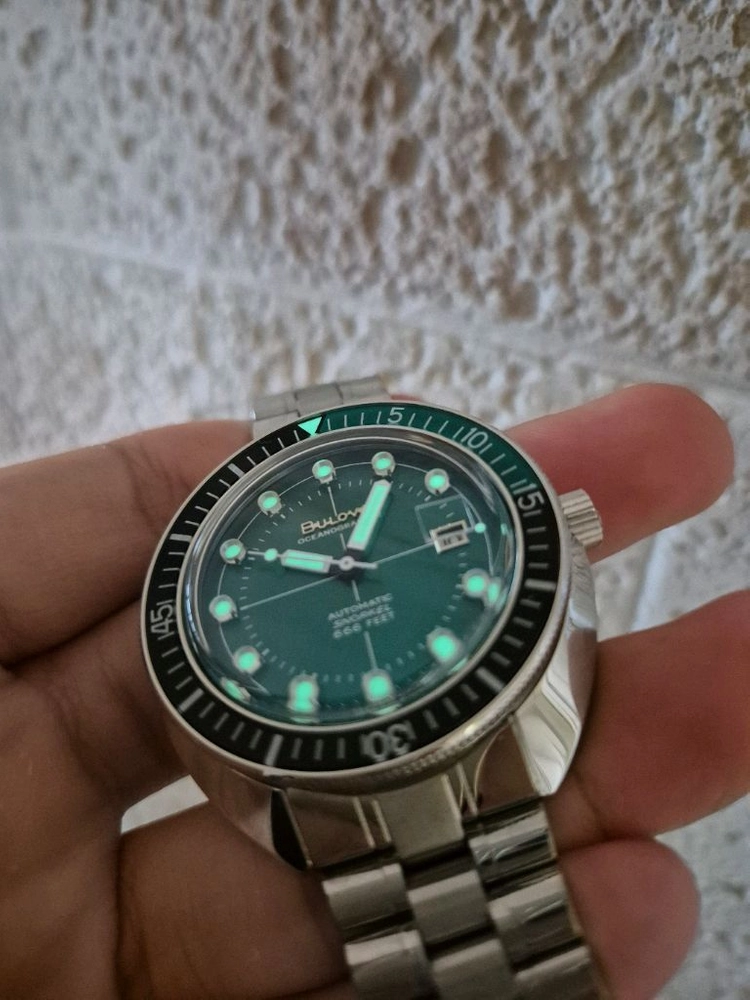 Bulova 부로바 오셔노그래퍼 데빌다이버 96B322 오토매틱 666ft 풀박 다이버워치 시계 이미지