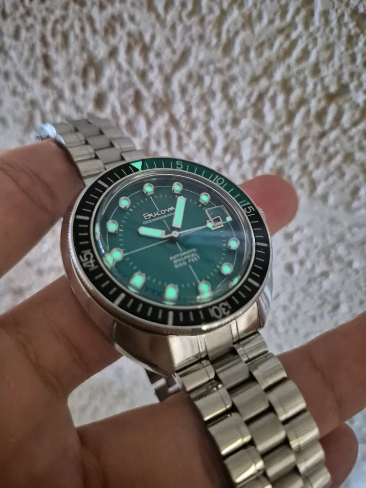 Bulova 부로바 오셔노그래퍼 데빌다이버 96B322 오토매틱 666ft 풀박 다이버워치 시계 이미지