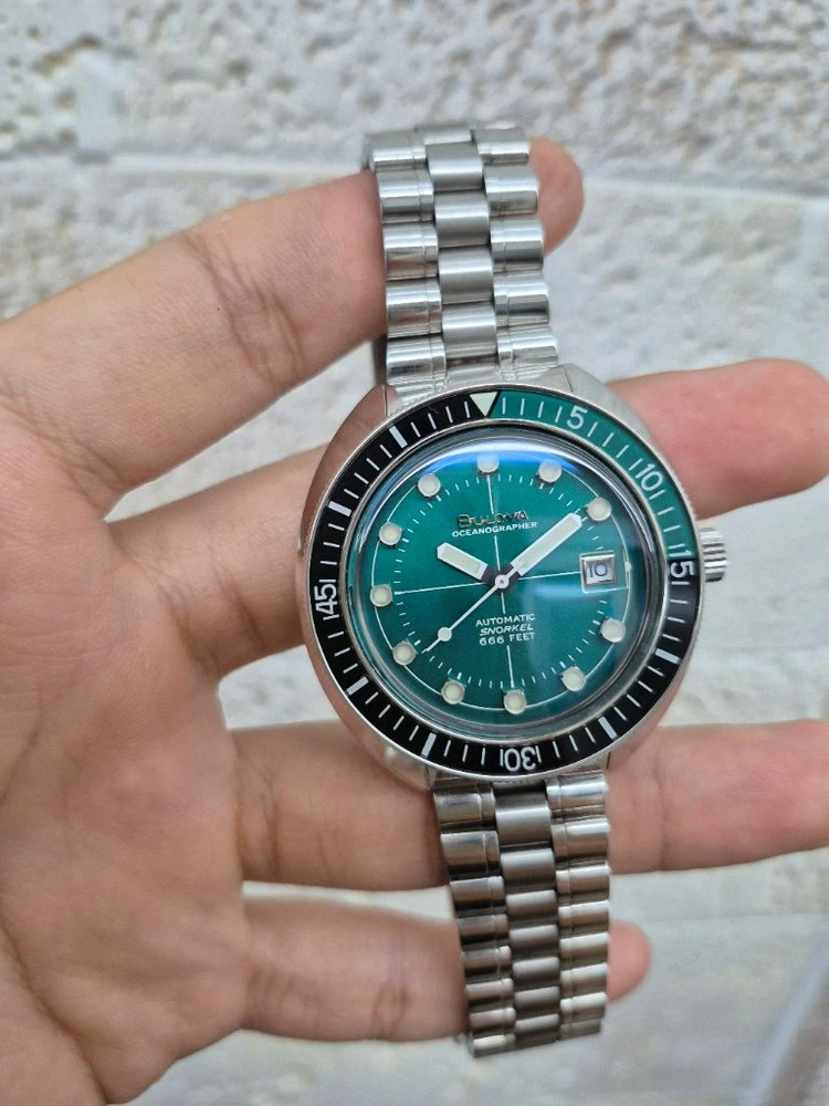 Bulova 부로바 오셔노그래퍼 데빌다이버 96B322 오토매틱 666ft 풀박 다이버워치 시계 이미지