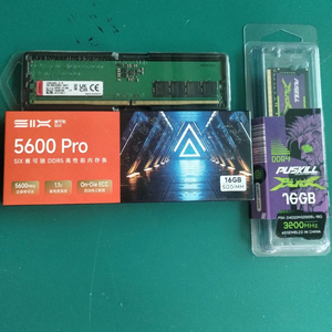 서울 킹스톤 DDR5 16GB 5600MHz DDR4 데스크탑 메모리 램 미개봉 이미지