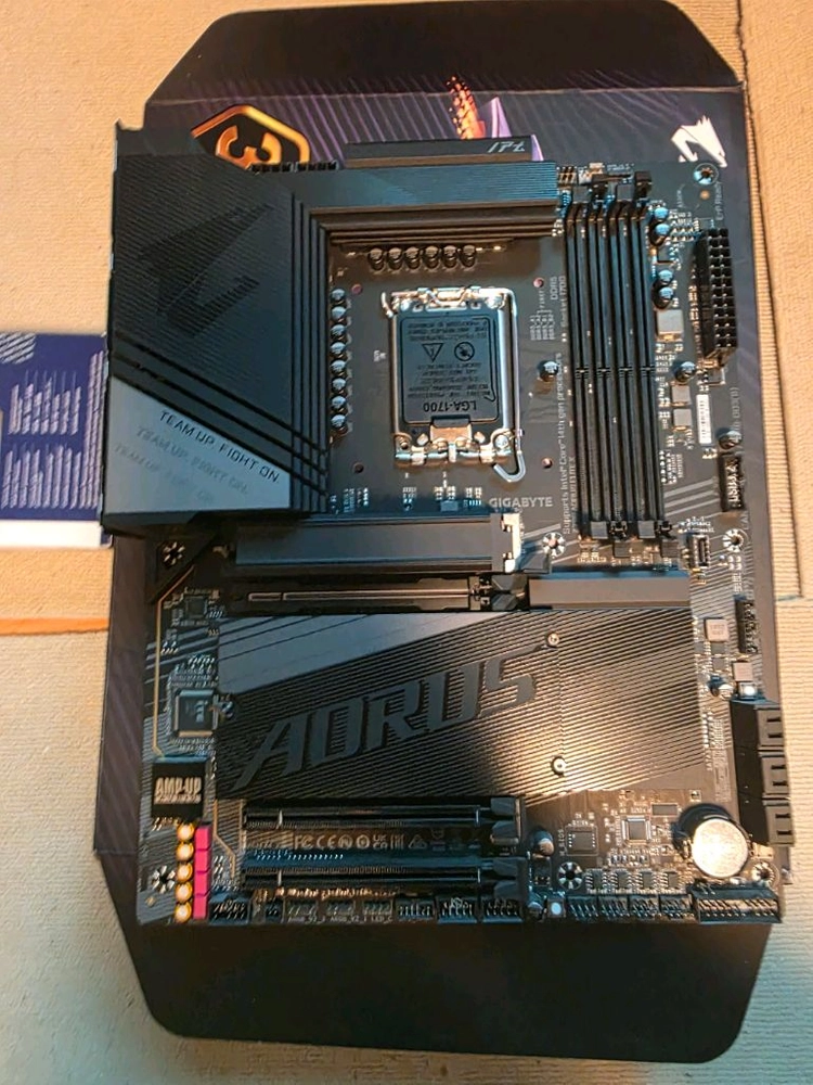 인텔 i9 13900k+z790 어로스엘리트X as0 이미지