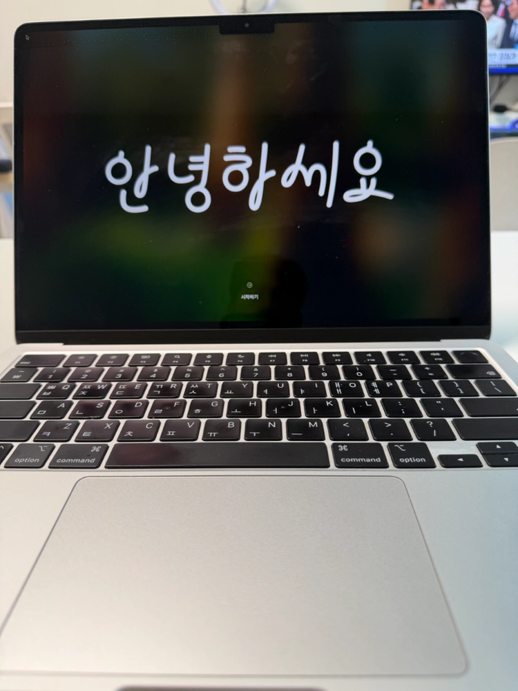 맥북에어 실버 M2 8gb 256gb 23년 이미지