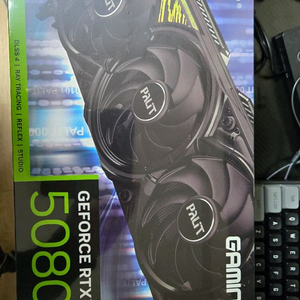 [울산 미개봉] PALIT 지포스 RTX 5080 GAMINGPRO D7 16GB 이엠텍 이미지