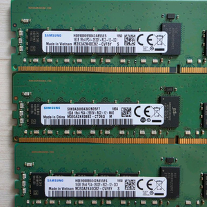 삼성 DDR4 16GB 서버용 램(ECC REG) 총 3장 일괄 판매 이미지