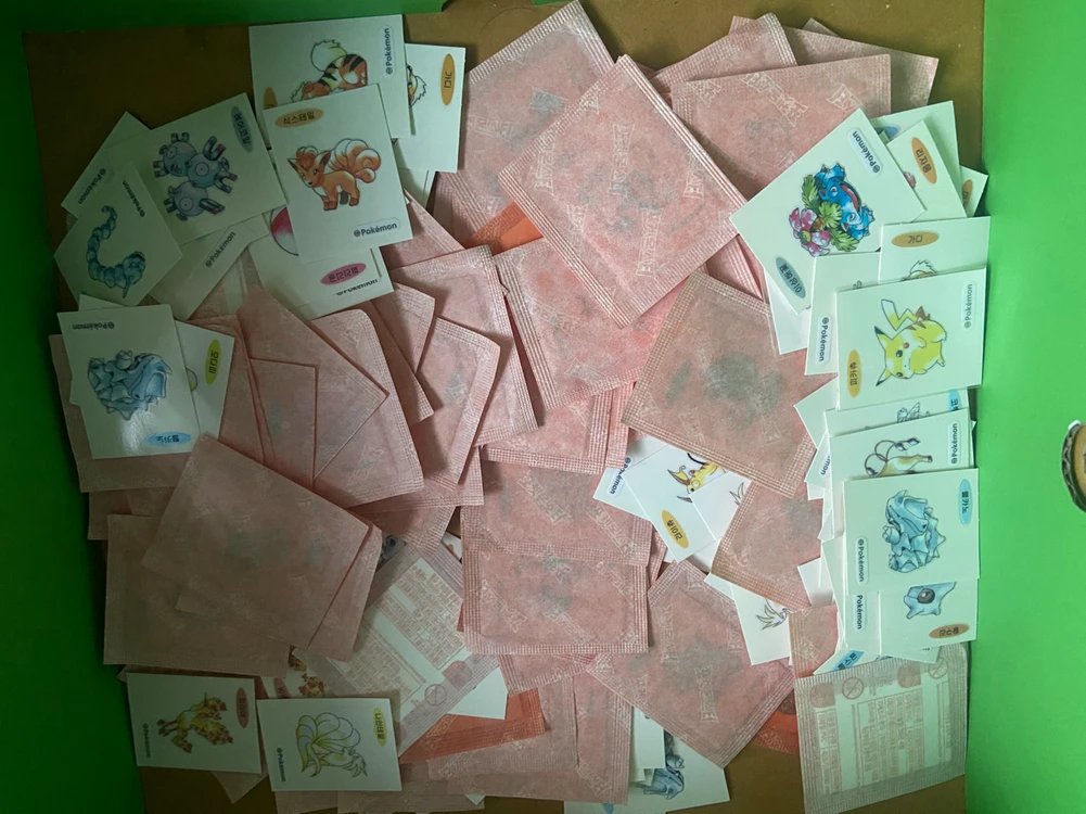 포켓몬 아트워크 띠부씰 판매합니다. 이미지