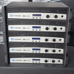 크라운 파워앰프 중고 Crown DSP내장 DSi4000 / 4옴 (1200W x 2) 유로블럭타입/개당가격 이미지
