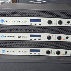 크라운 파워앰프 중고 Crown DSP내장 DSi1000 4옴(475W * 2) 유로블럭타입/개당가격 이미지