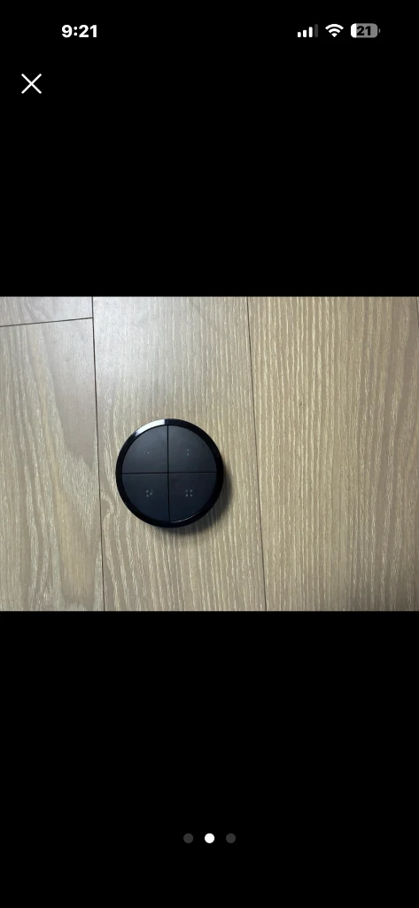 필립스 휴(Philips Hue) 스마트 조명 블랙 탭 다이얼 스위치 이미지