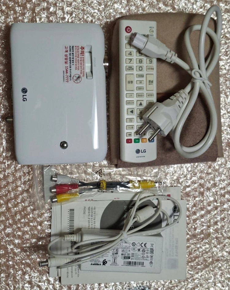 258시간사용 LG시네빔 ph550빔프로젝터 미니빔DLP 이미지