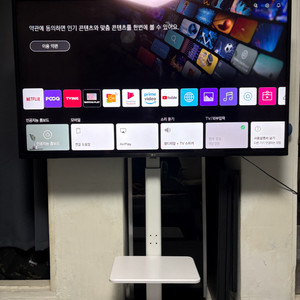 LG 55인치 4K 무빙스마트TV 이미지