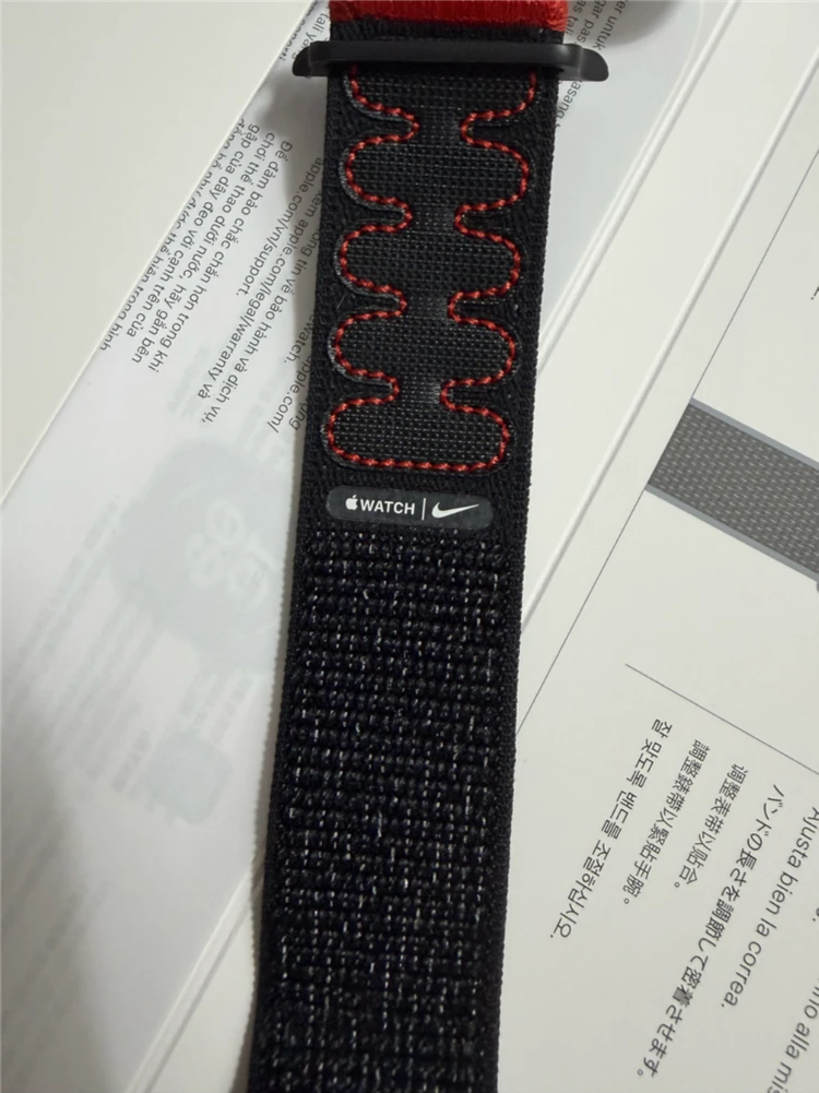 애플워치 SE3 미드나이트 GPS 44MM 나이키 스포츠 루프 단순개봉 이미지