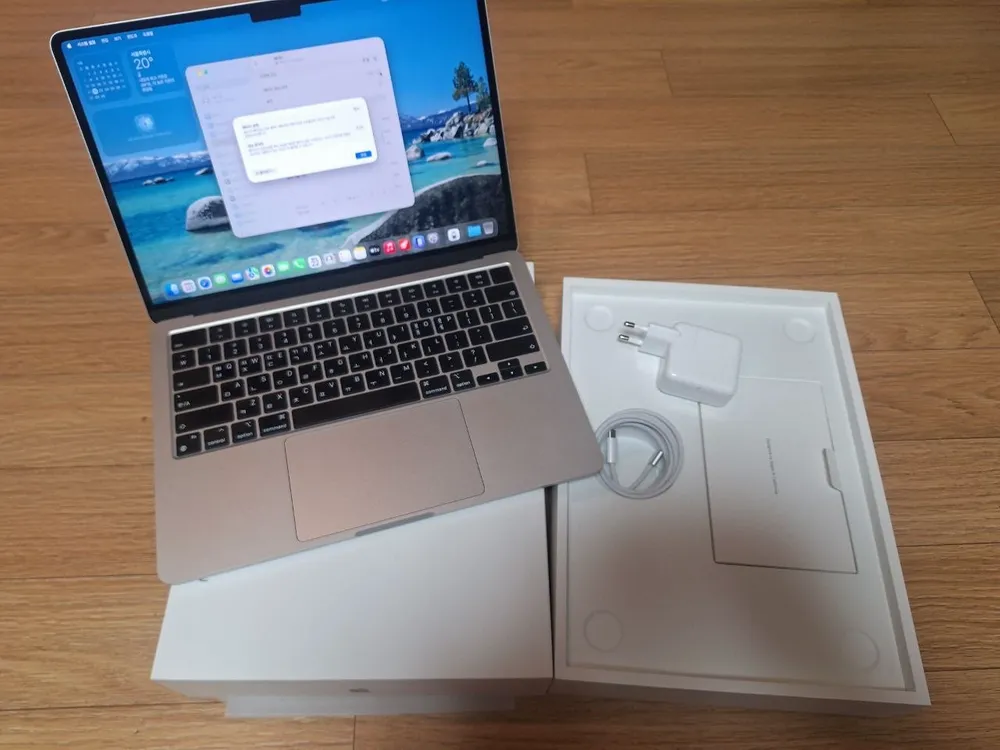 (A급) 맥북에어 M3 13형 8GB 256GB 실버 이미지