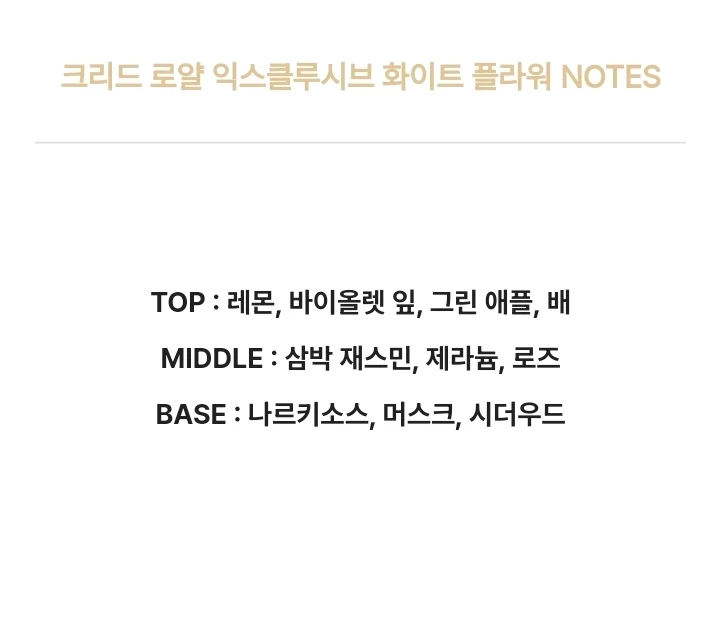 크리드 화이트 플라워 오드퍼퓸 75ml 미개봉 새상품 쇼핑백 이미지