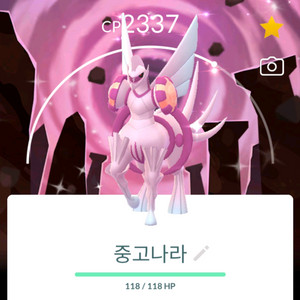 포켓몬고 펄기아 배경로치 판매합니다 이미지