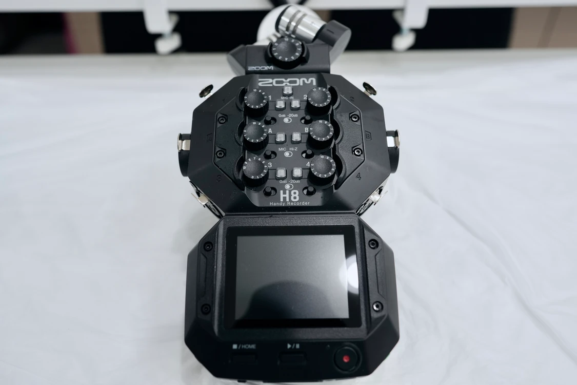 줌 h8 레코더 - 핸디 zoom handy recorder 슈어 젠하이저 마이크 dslr 소니 캐논 니콘 레코딩 이미지