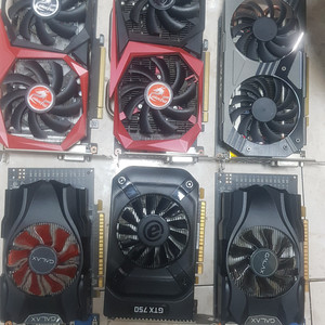 저가 보급형 그래픽 카드 VGA GTX1660 GTX1060 GTX750 판매 합니다 이미지