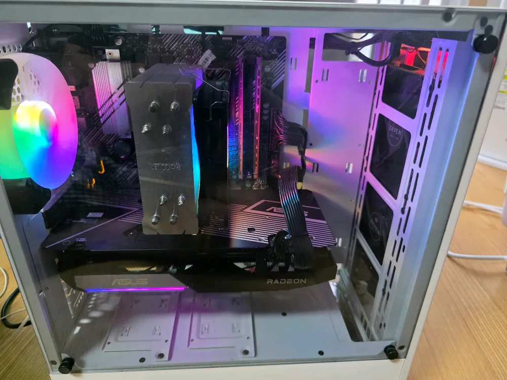청주)라이젠 5600X RX 6700 XT 고사양 사무용 게임 본체 모니터 세트 이미지