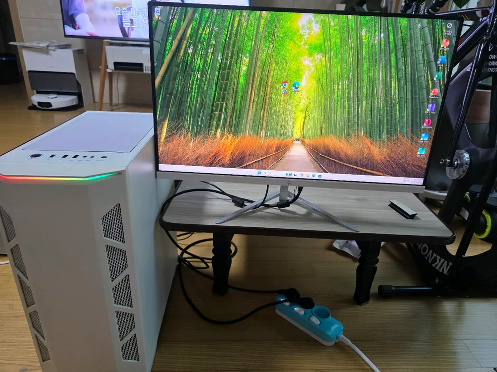 청주)라이젠 5600X RX 6700 XT 고사양 사무용 게임 본체 모니터 세트 이미지