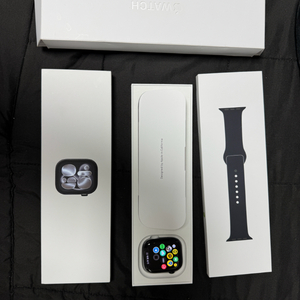 애플워치11 46mm gps 제트블랙 애플케어플러스 이미지