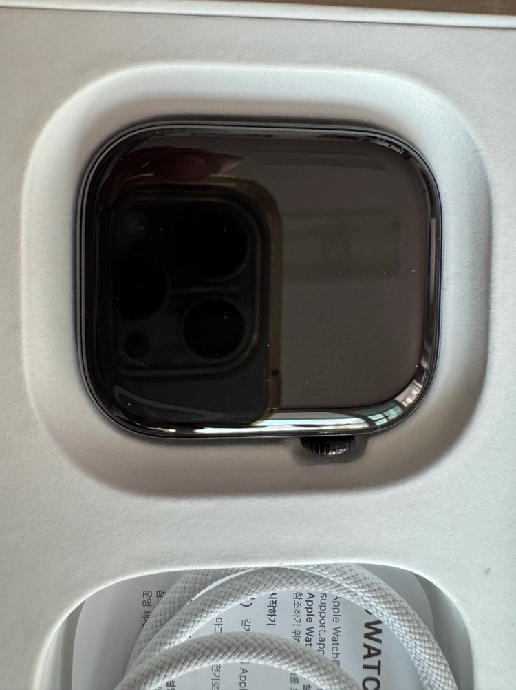 애플워치11 46mm gps 제트블랙 애플케어플러스 이미지