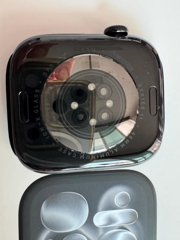 애플워치11 46mm gps 제트블랙 애플케어플러스 이미지