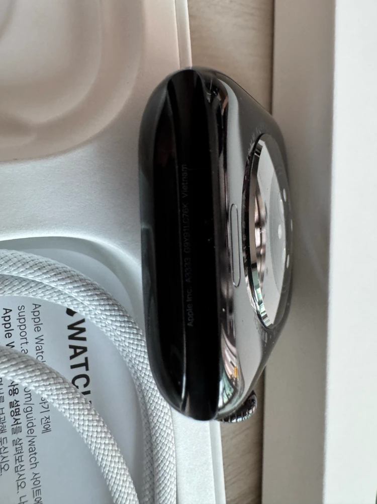 애플워치11 46mm gps 제트블랙 애플케어플러스 이미지