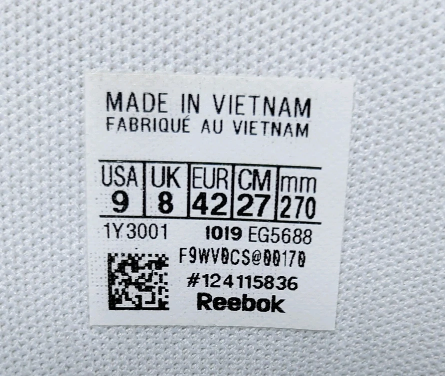 리복 로얄 아도런 화이트 스니커즈(270mm) 이미지