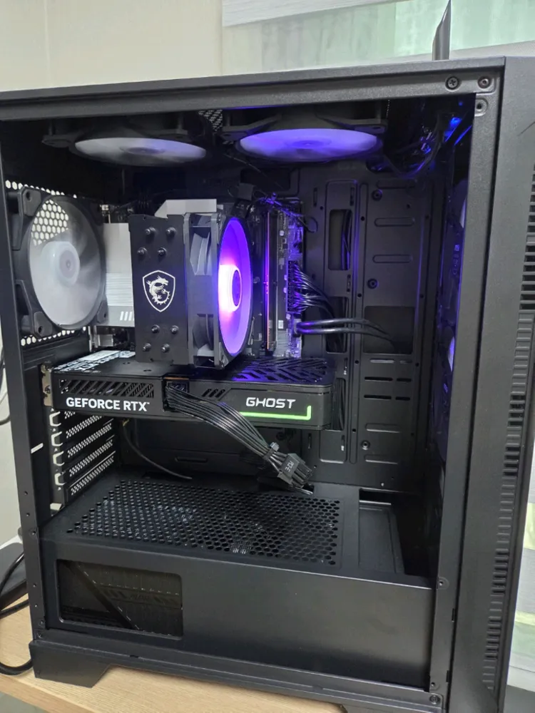 인텔 255F / 5060 / 16g램 / 1tb ssd 본체 팝니다. 이미지