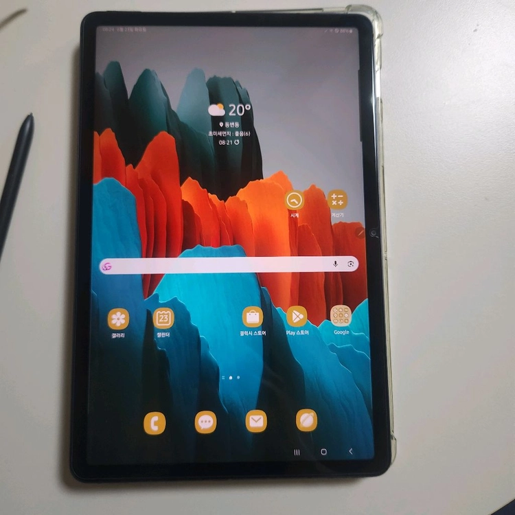 갤럭시탭s7 lte+wifi 이미지