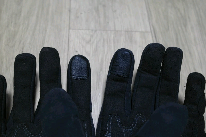 [신형]다이네즈 세무가죽 숏장갑 S~M -검정- 이미지