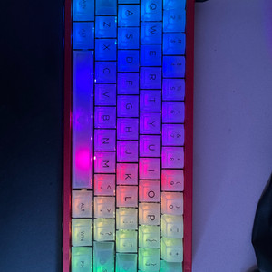 베놈 60he rgb 풀 알우미늄 키보드 이미지