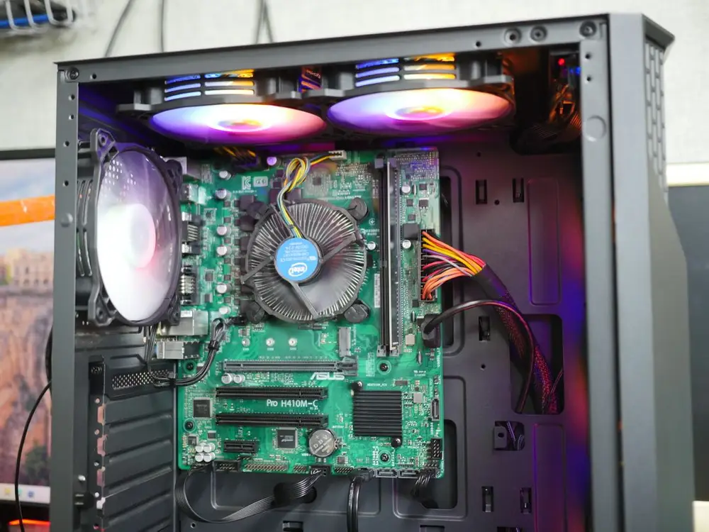 컴퓨터 PC i3-10100 16GB SSD250GB 사무용 본체 이미지