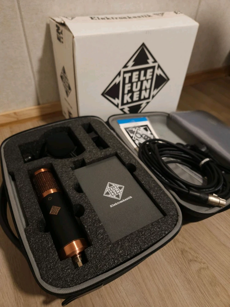텔레풍켄 tf29 진공관 마이크 팝니다 이미지
