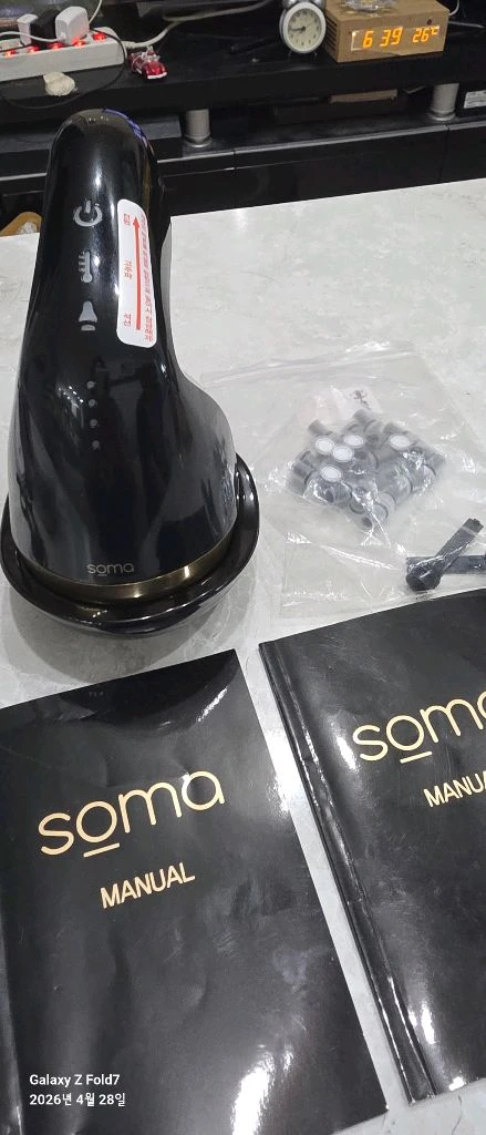 soma 소마 고주파 갈바닉 석션 마사지기 이미지