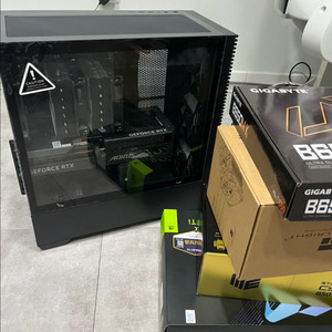 4070ti 7800x3d ddr5 16x2 게이밍 작업용 컴퓨터 이미지
