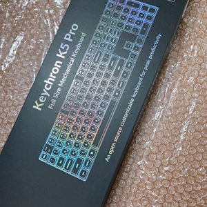K5 PRO RGB 핫스왑 기계식 키보드(적축) 이미지