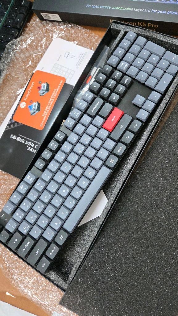 K5 PRO RGB 핫스왑 기계식 키보드(적축) 이미지