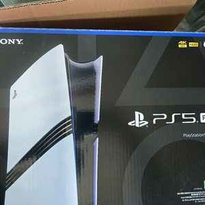 ps5 pro 플스5 프로 + 미개봉디스크드라이브+ 수직받침대 이미지