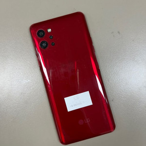 LG Q92 레드 128G 미파손 무잔상 가성비 단말기 초저렴 5만원 이미지