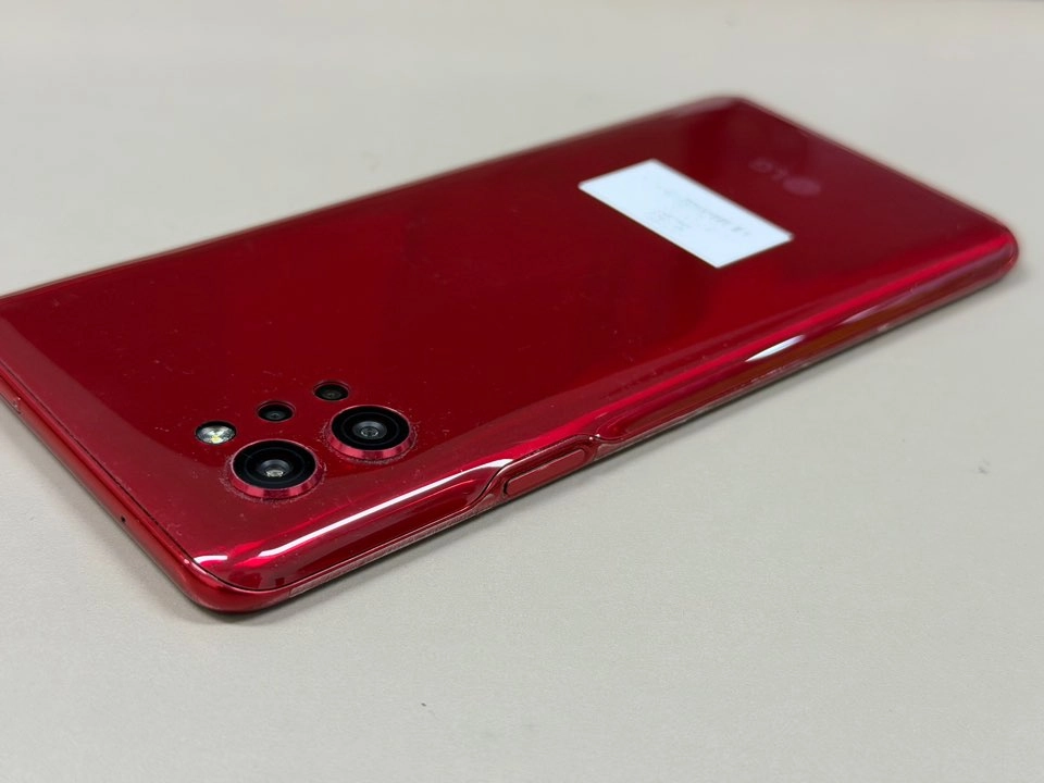 LG Q92 레드 128G 미파손 무잔상 가성비 단말기 초저렴 5만원 이미지