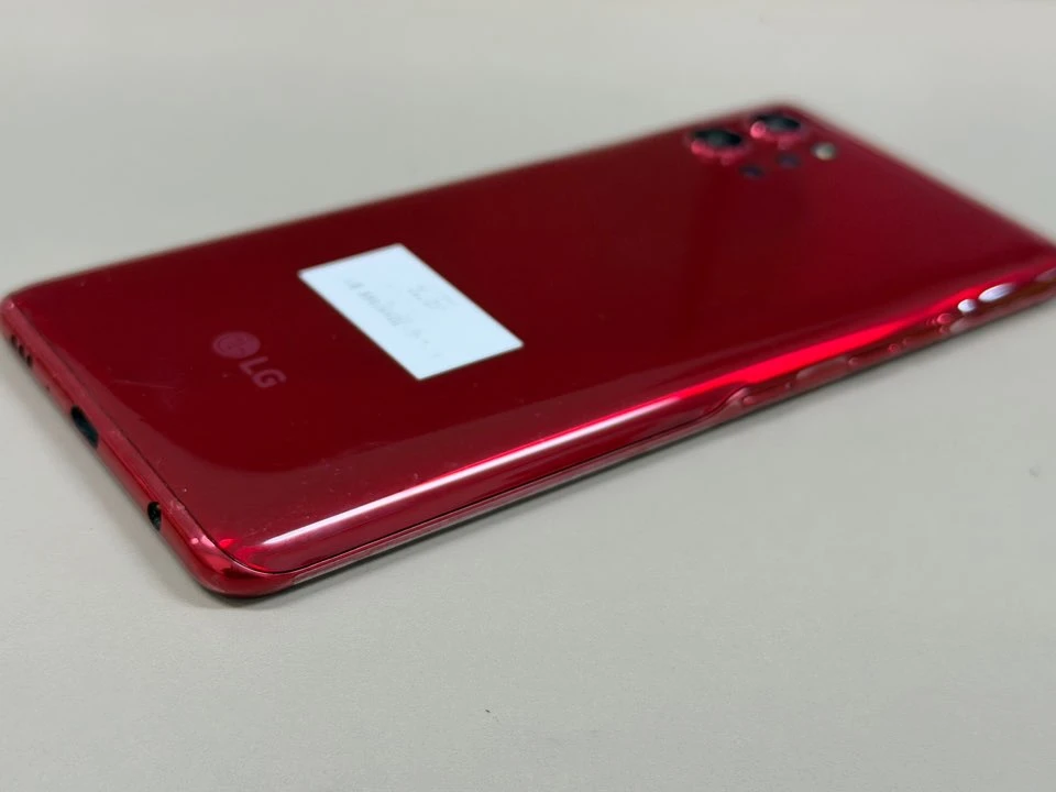 LG Q92 레드 128G 미파손 무잔상 가성비 단말기 초저렴 5만원 이미지