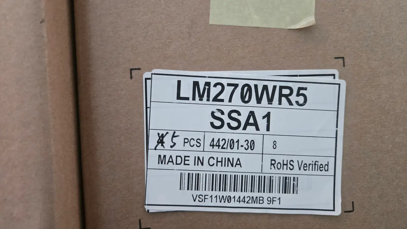 LG 27인치 패널 , LM270WR3, LM270WR4, LM270WR3 , LM270WQ1, LQ270T1 이미지