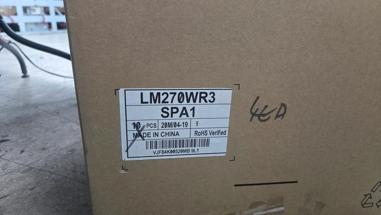 LG 27인치 패널 , LM270WR3, LM270WR4, LM270WR3 , LM270WQ1, LQ270T1 이미지