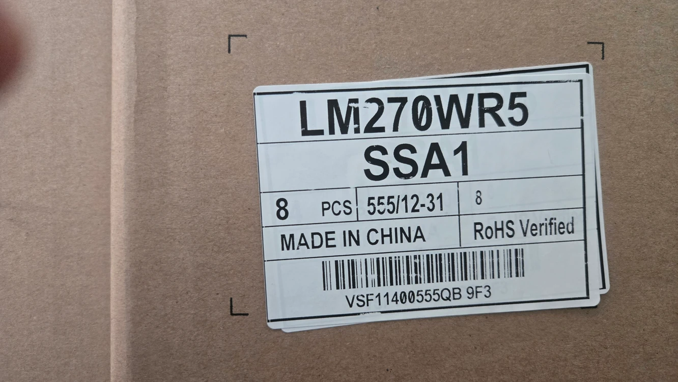 LG 27인치 패널 , LM270WR3, LM270WR4, LM270WR3 , LM270WQ1, LQ270T1 이미지