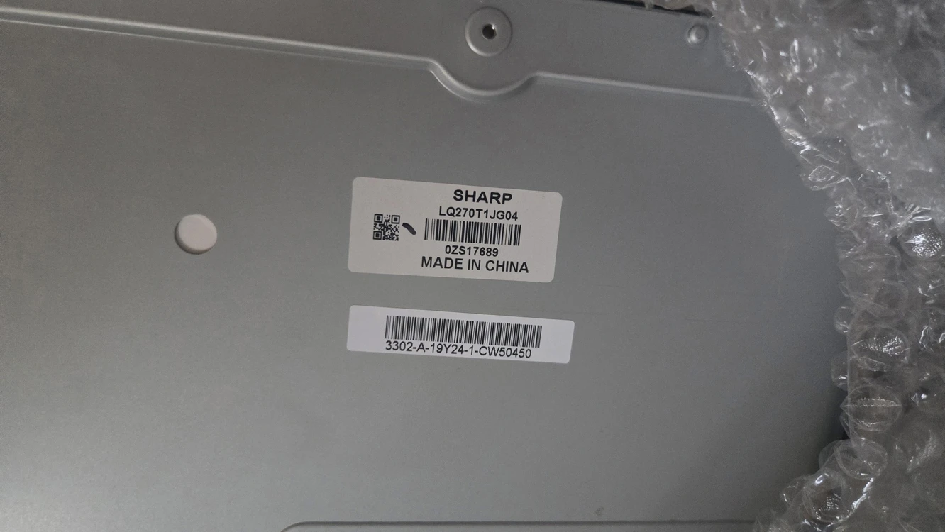 LG 27인치 패널 , LM270WR3, LM270WR4, LM270WR3 , LM270WQ1, LQ270T1 이미지
