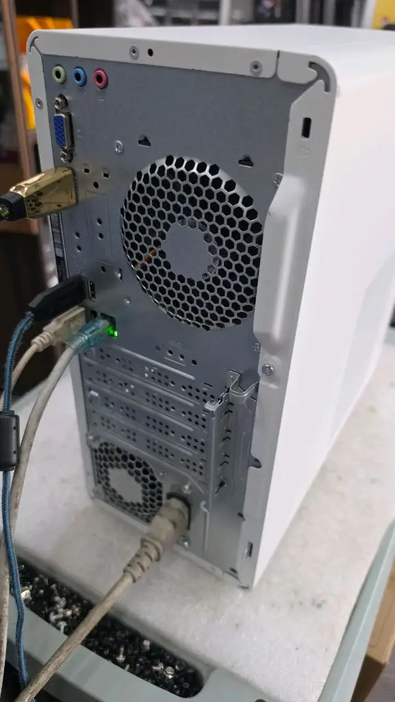 hp데스크탑pc i7-12700 램32g ssd1tb 이미지