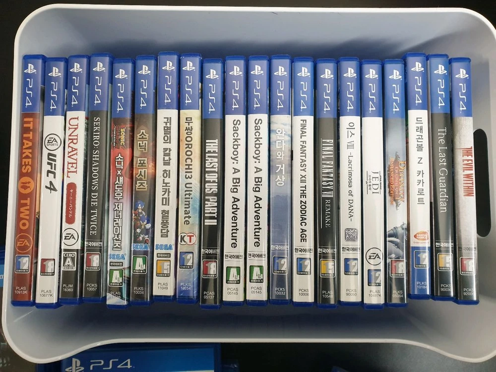 PS4 게임 잇테이크투 ufc4 세키로 귀멸의칼날 라오어 색보이 파이날판타지 이스 디비니티 무쌍오로치3 얼티메이트 이미지