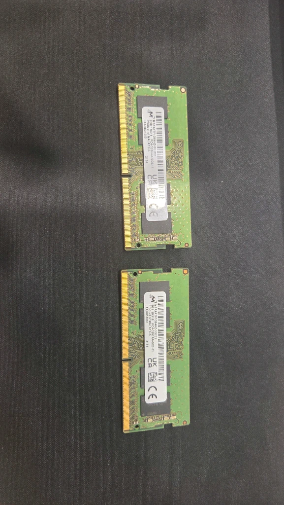 마이크론 DDR4 3200 8GB X 2 16GB 노트북램 이미지